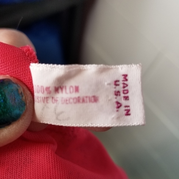 Vtg 50s Seampure lace fullslip lingerie dress - Picture 7 of 8